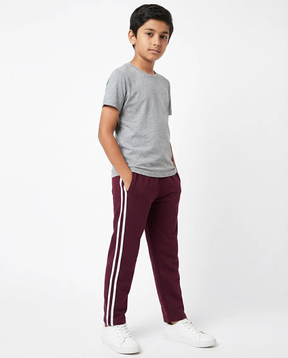 Boys Plain Samar Melton Pant - Image 2