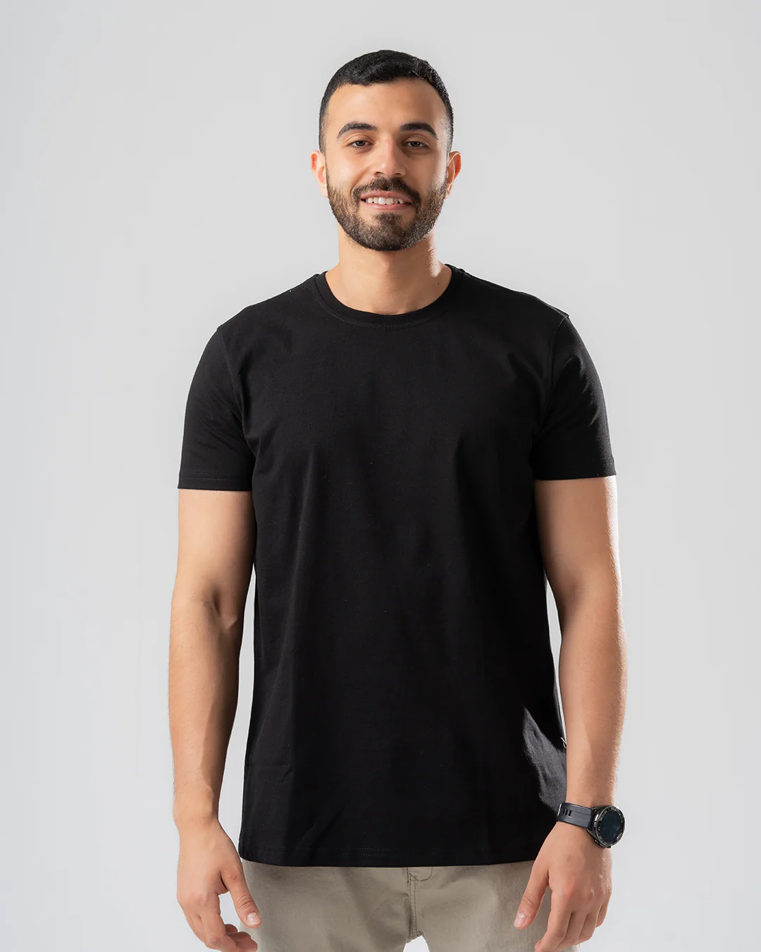 Basic Half Sleeves T-shirt - Image 10