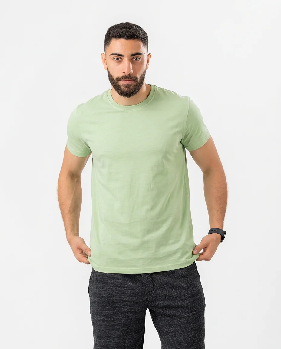 Basic Half Sleeves T-shirt - Image 12