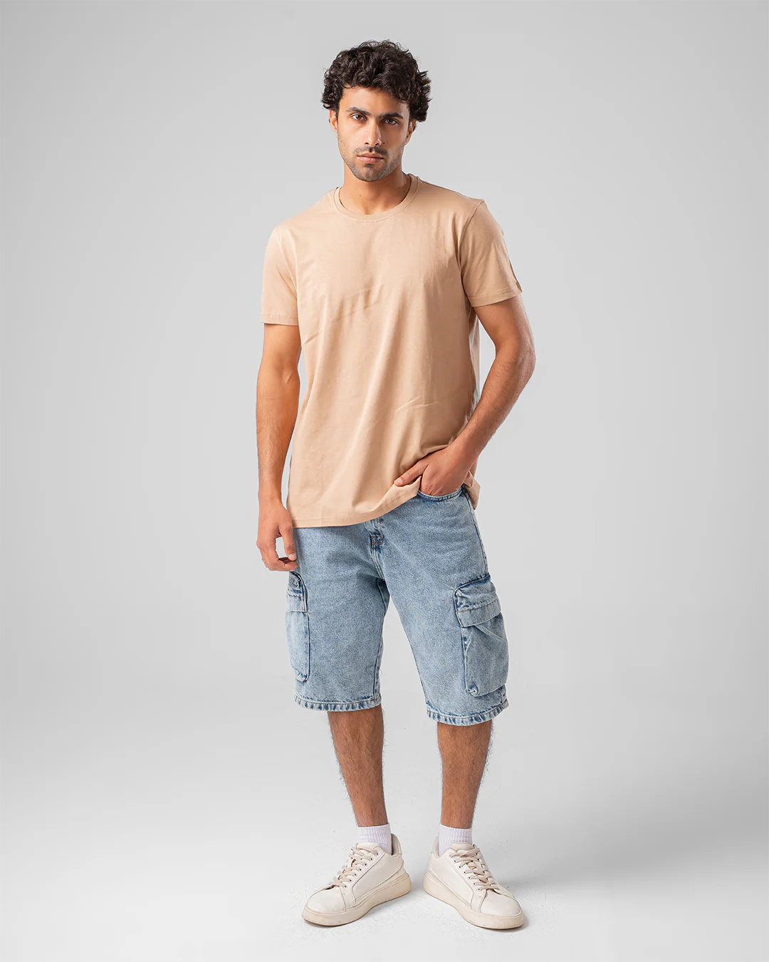 Basic Half Sleeves T-shirt - Image 7