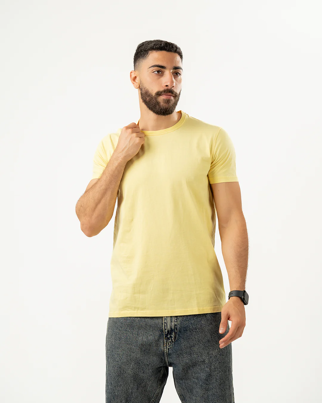Basic Half Sleeves T-shirt - Image 9