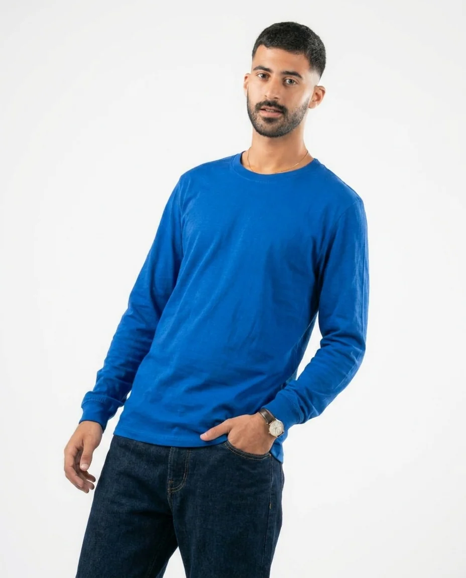 Basic Long Sleeve T-shirt - Image 4
