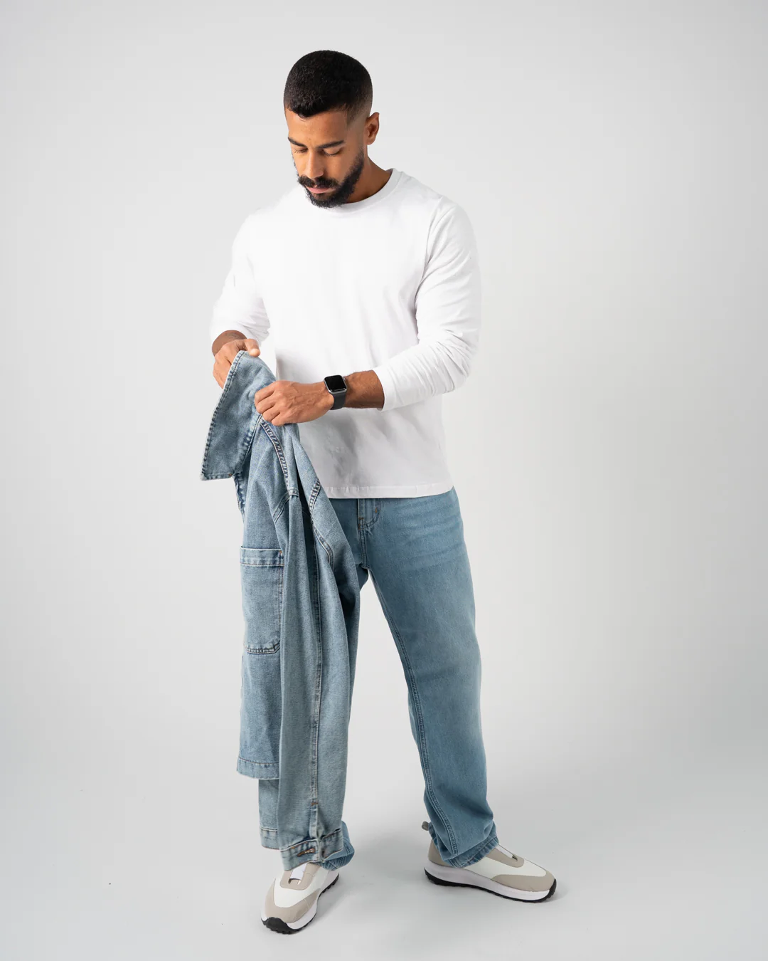Basic Plain T-shirt - Image 3