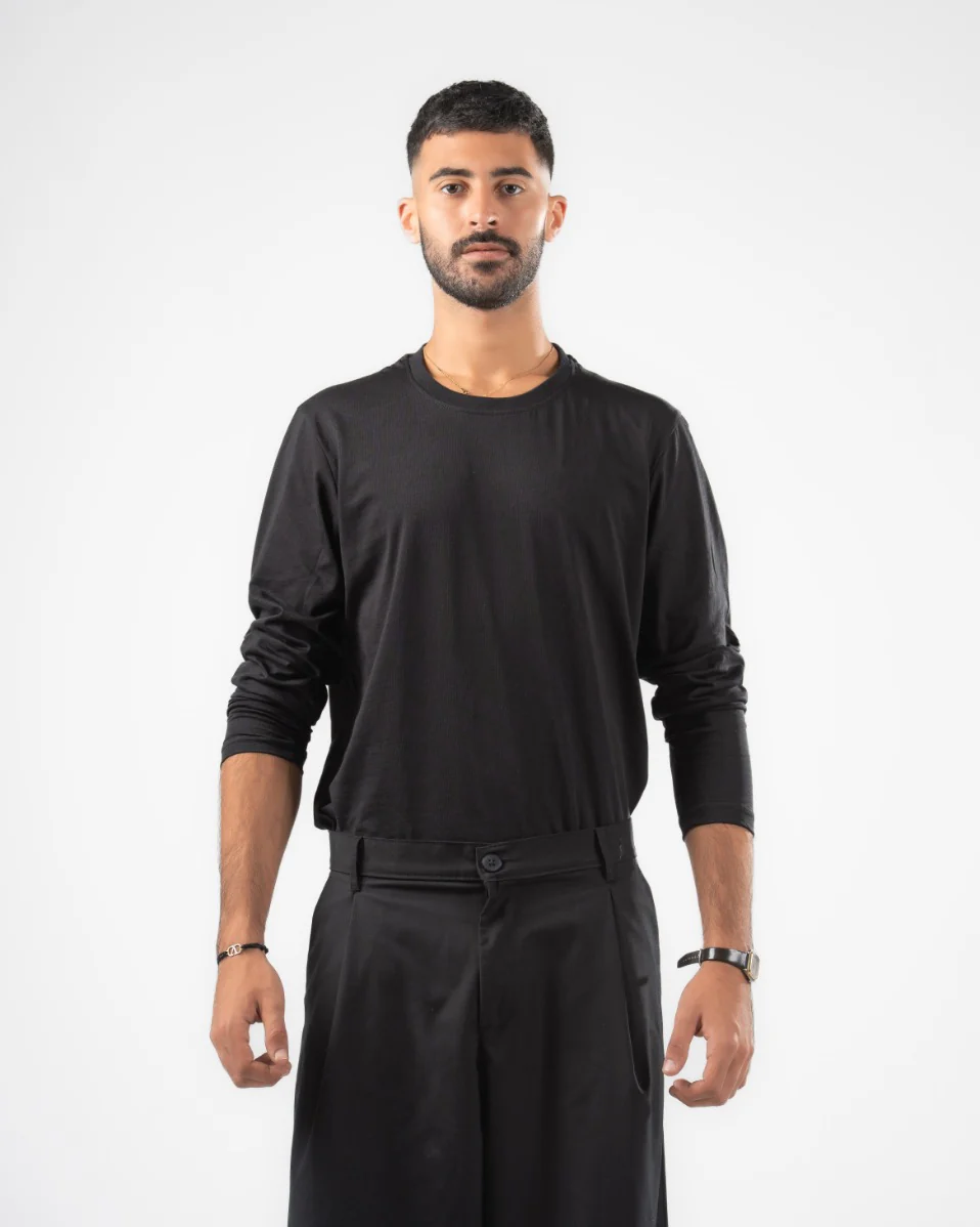Basic Plain T-shirt - Image 5