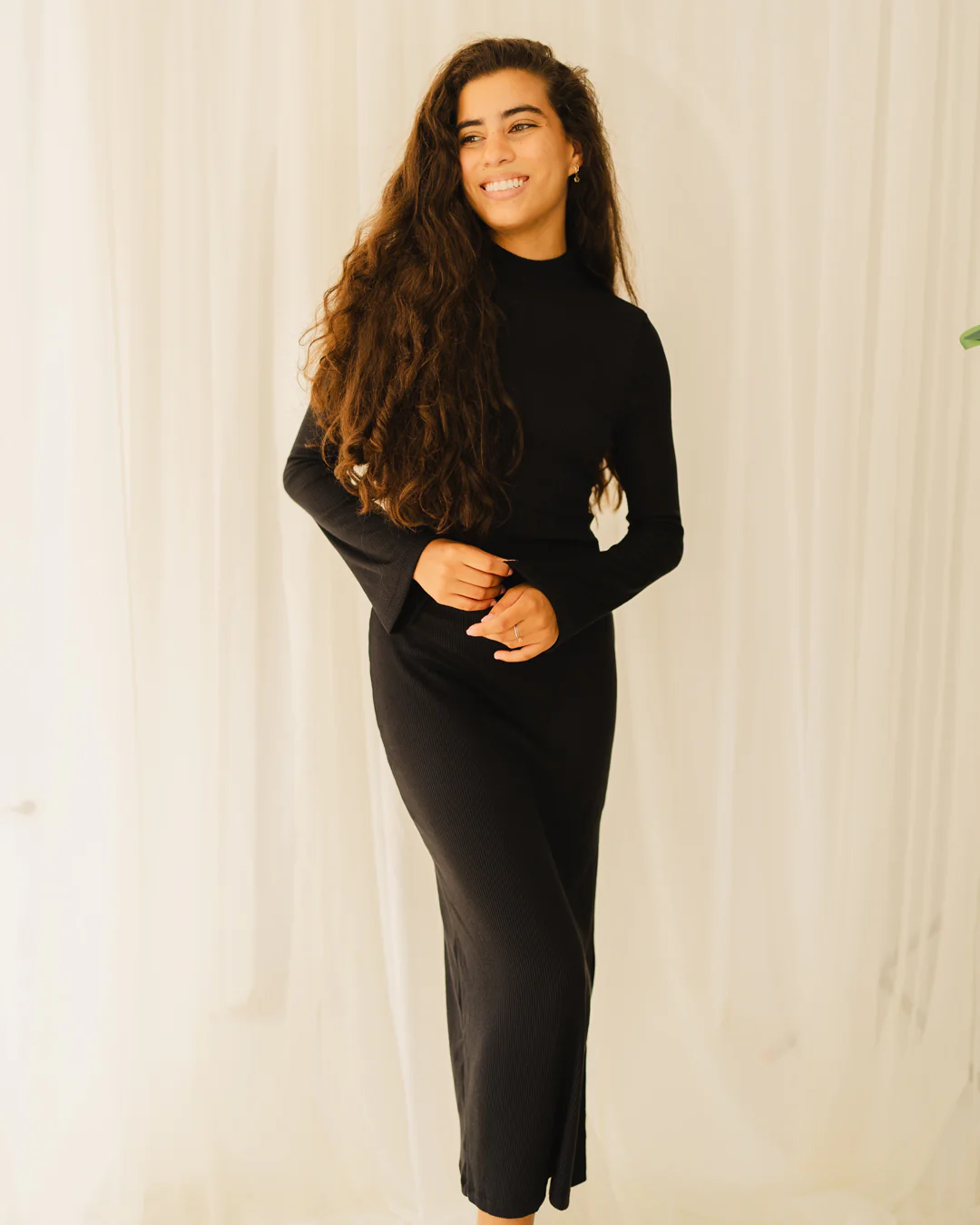 Basic Ribbed Dress - Image 13