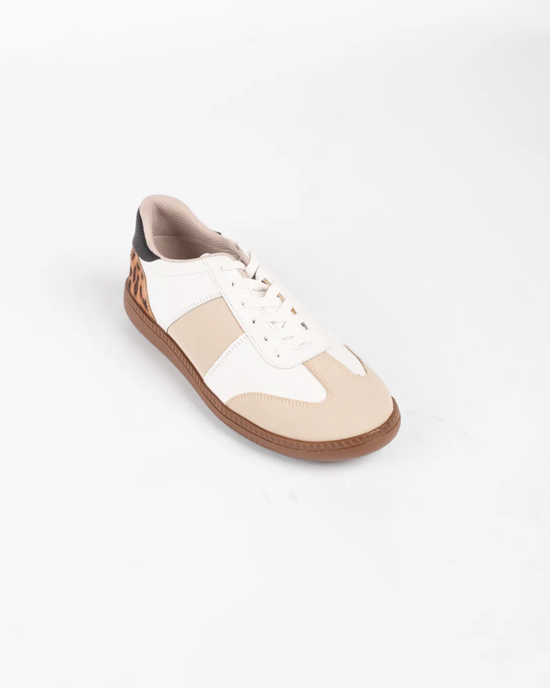 Beige Flat Sneakers - Image 3