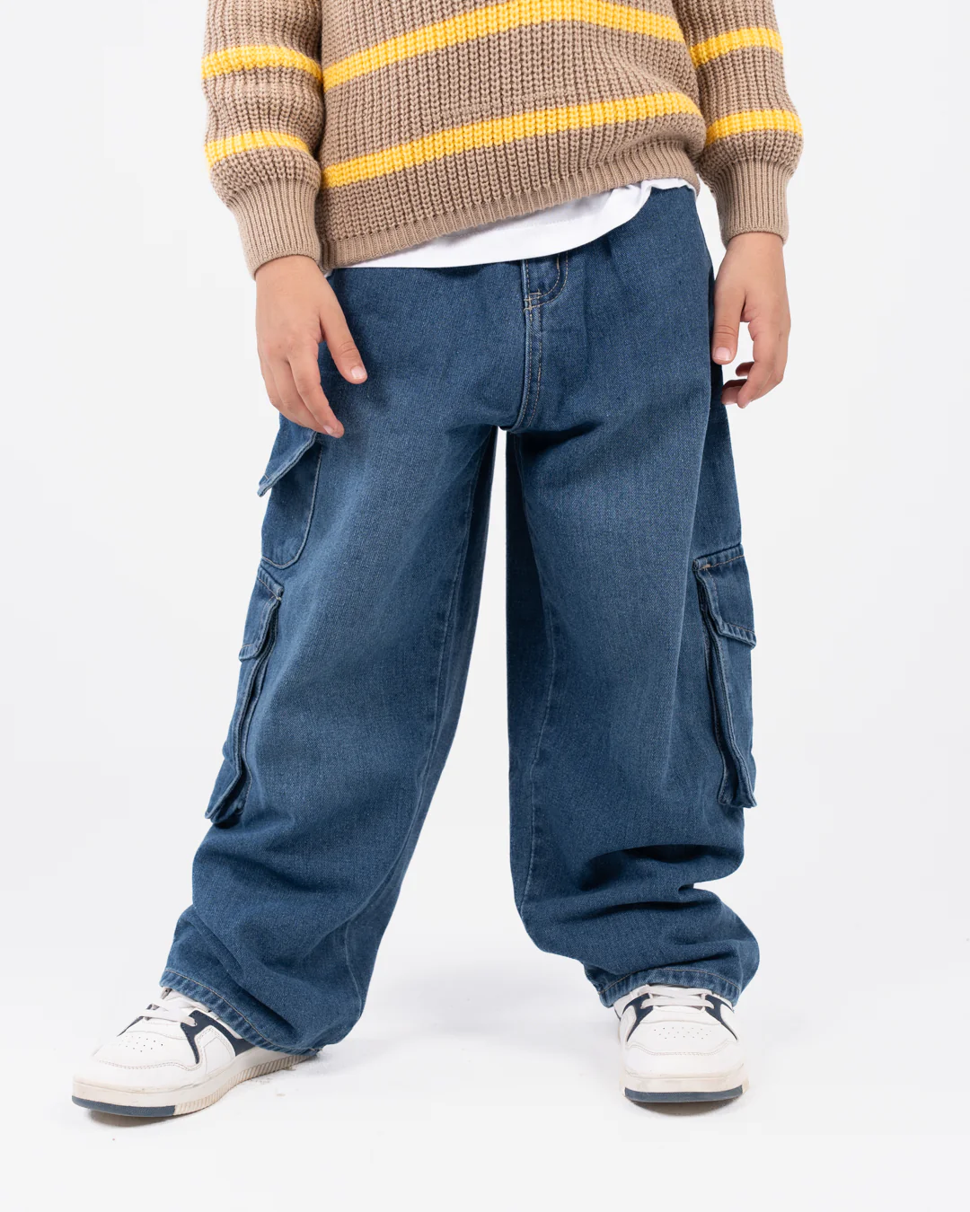 Boys Cargo Fit Jeans