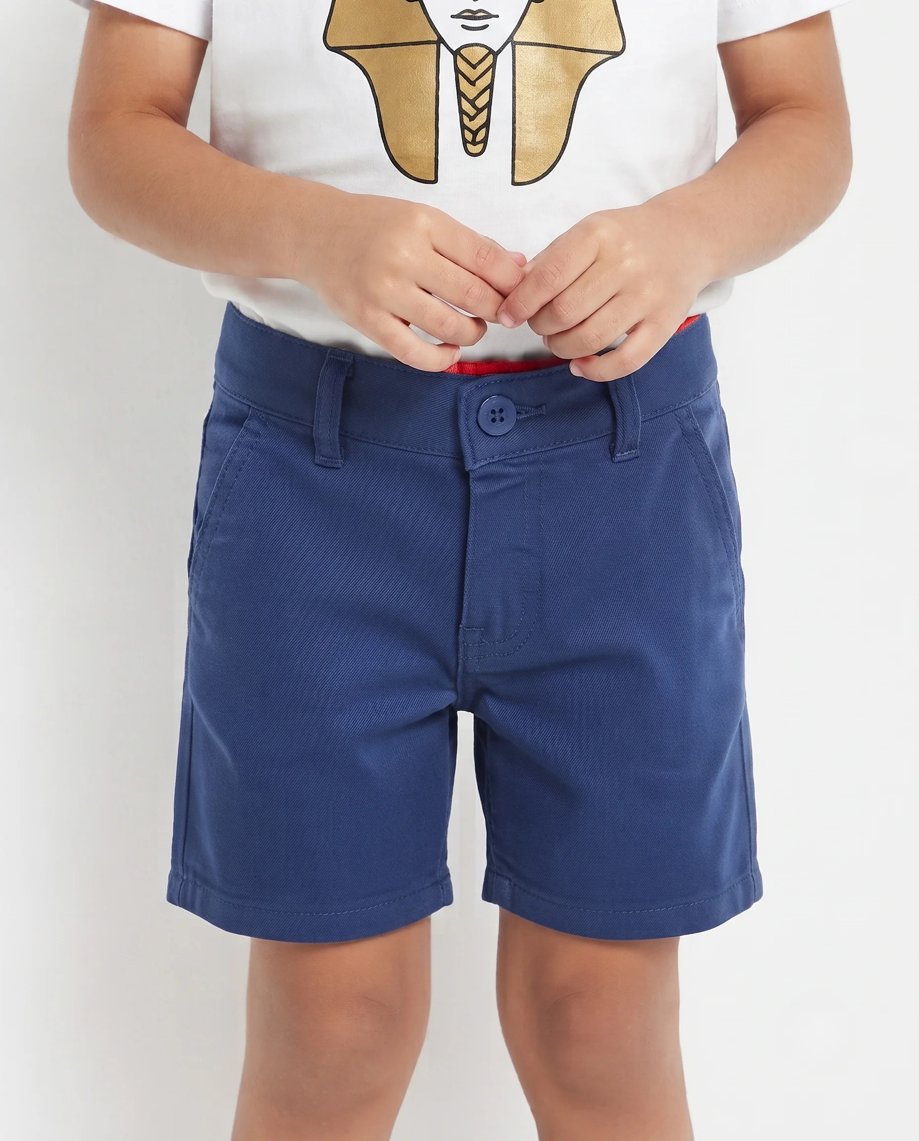 Boys gabardine Short W/pocket - Image 3