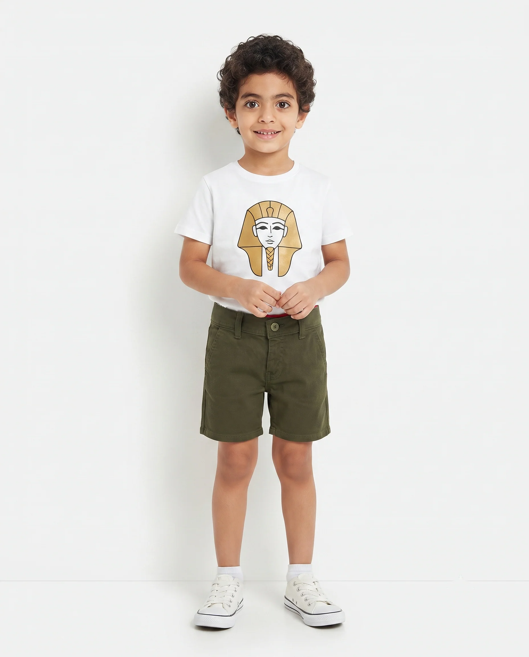 Boys gabardine Short W/pocket - Image 4