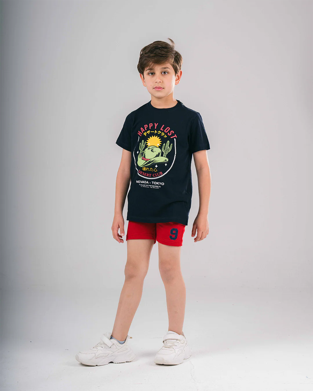 Boys Half-Sleeves T-shirt Happy Lost Printed - Image 3