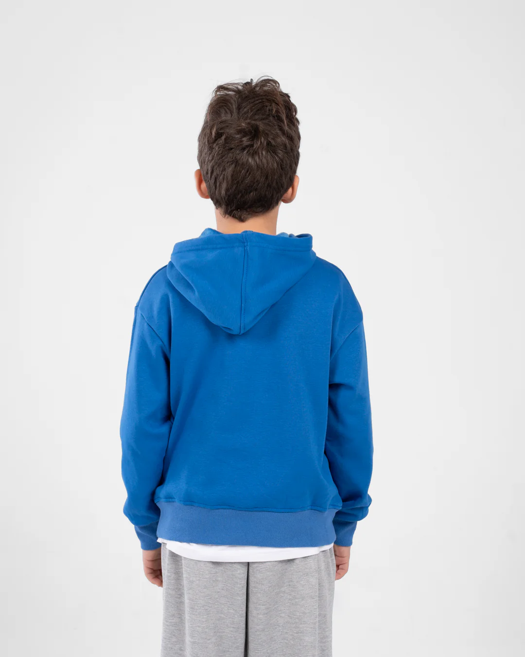 Boys Hoodied Printed Sweatshirt - Image 4