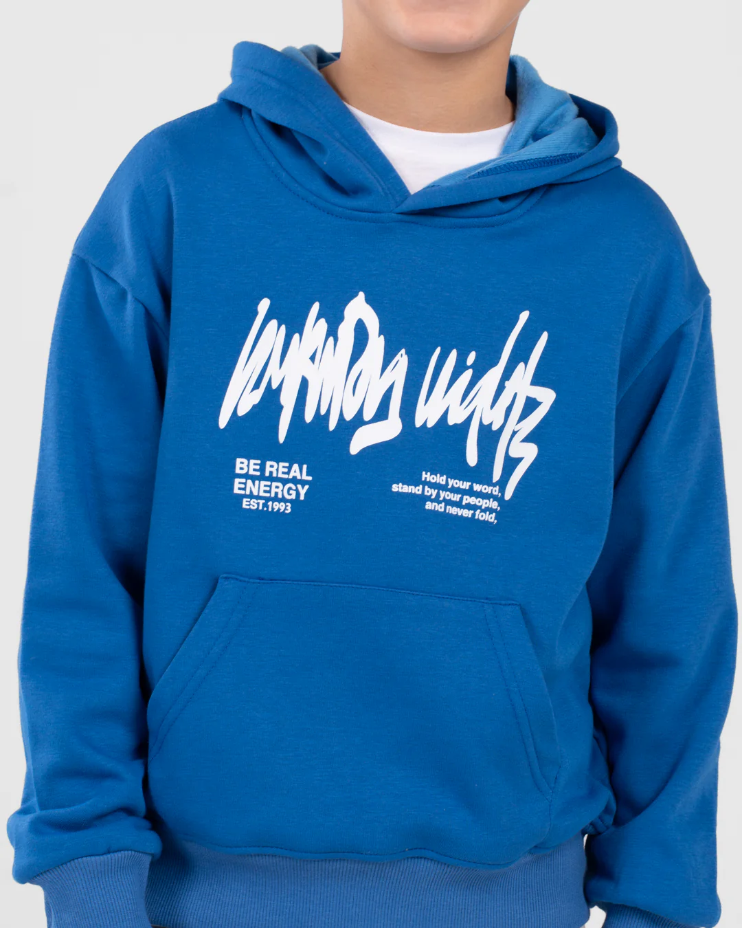 Boys Hoodied Printed Sweatshirt - Image 5