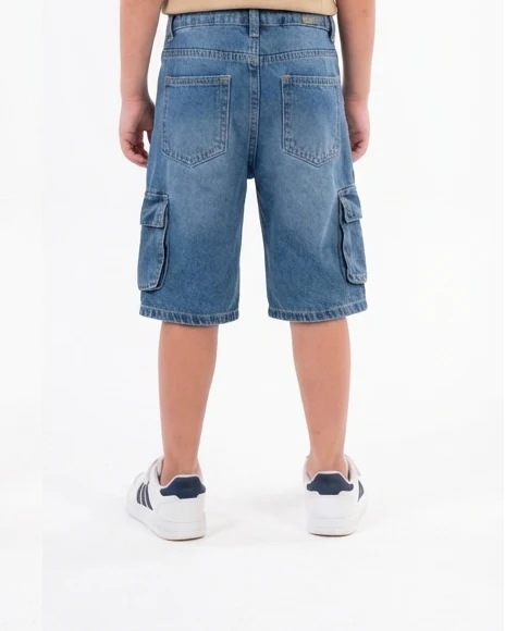 Boys Jeans Short Cargo Fit - Image 3