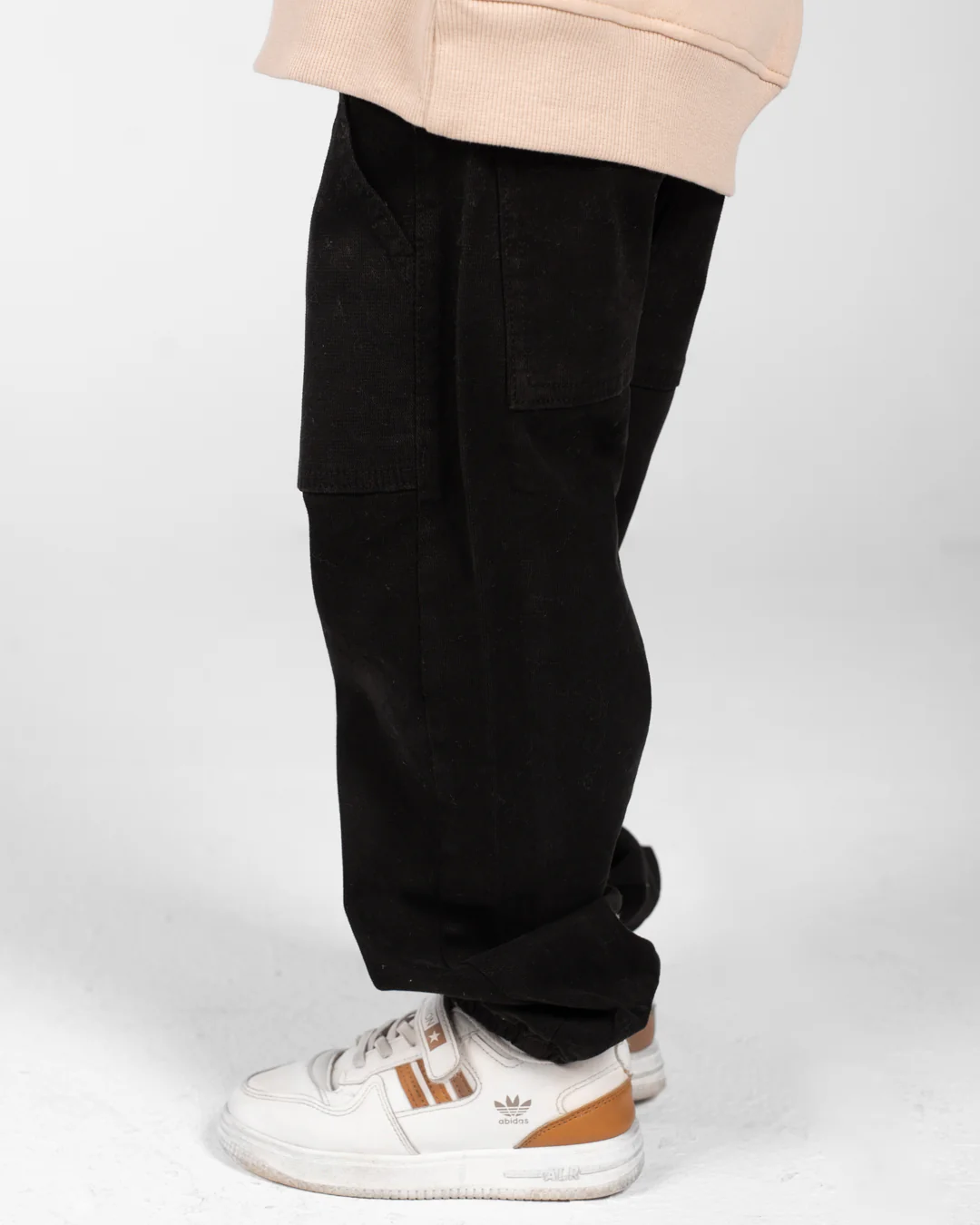 Boys Jogger Fit Gabardine Pant - Image 2