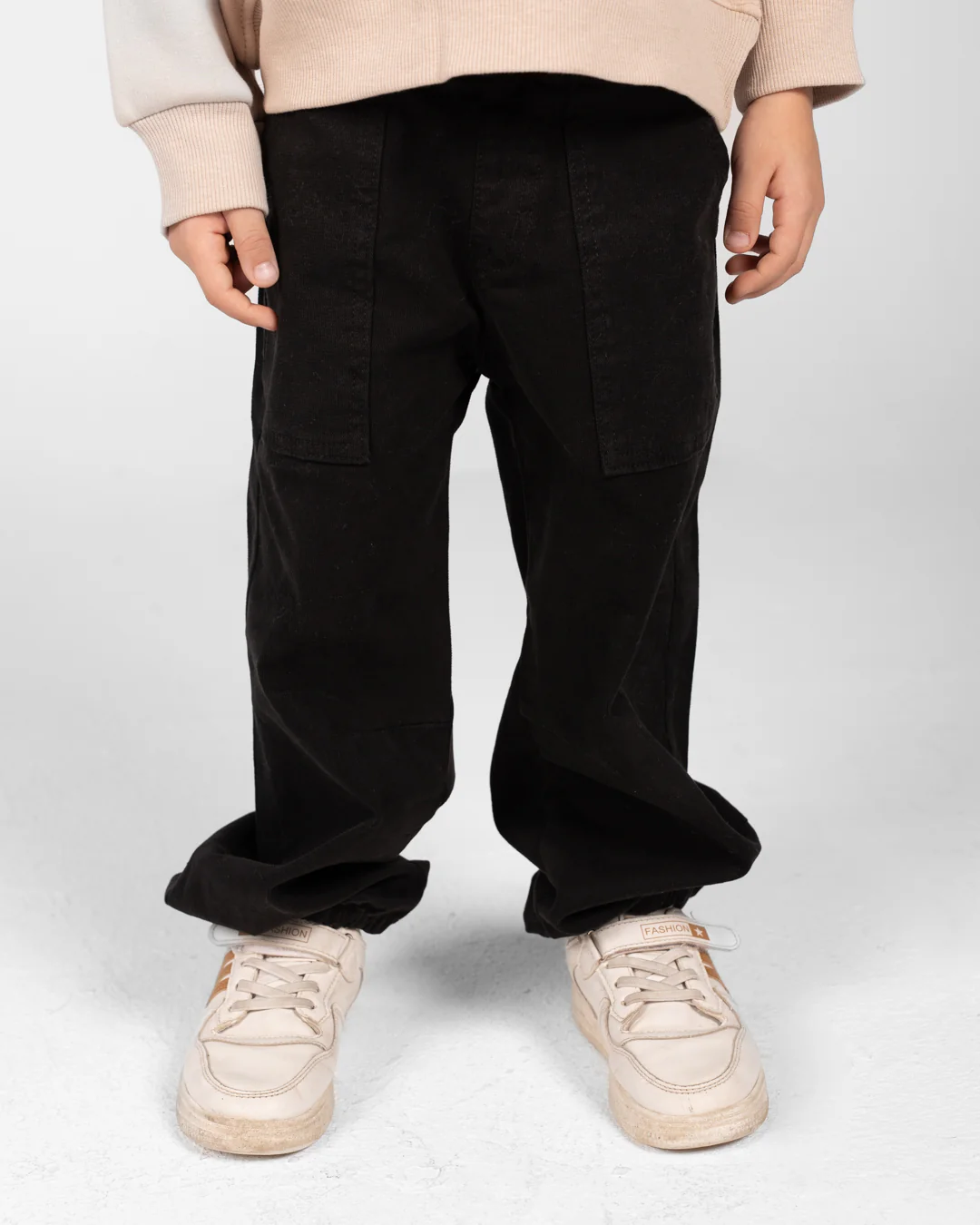 Boys Jogger Fit Gabardine Pant - Image 6