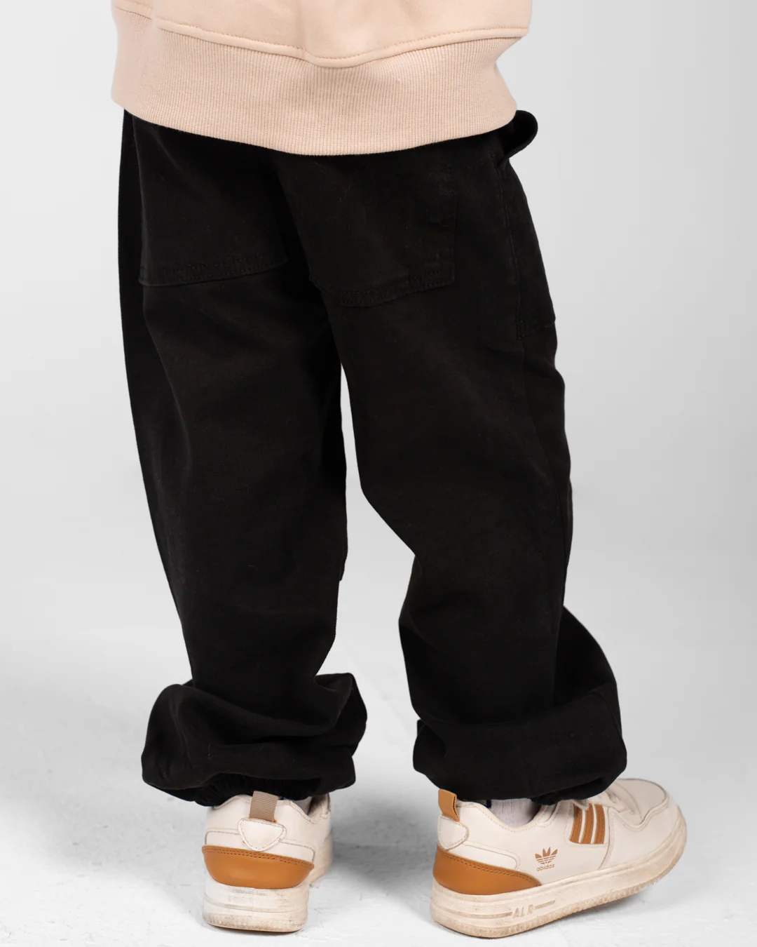 Boys Jogger Fit Gabardine Pant - Image 7