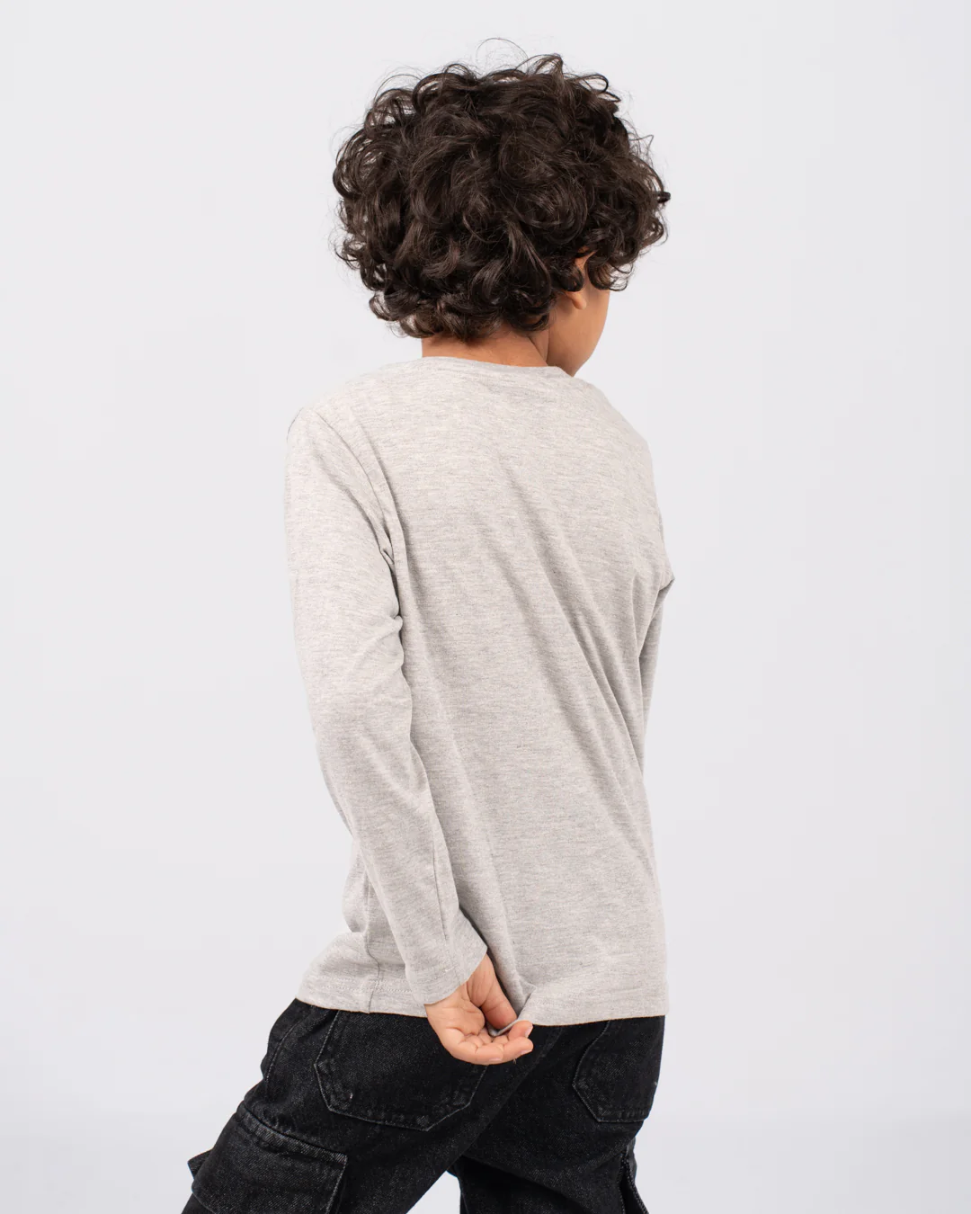 Boys long-sleeve V-neck t-shirt - Image 11