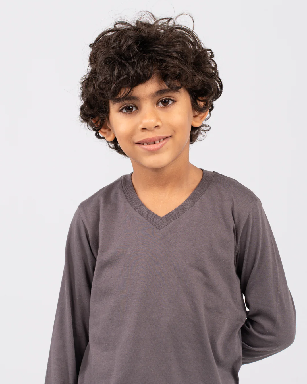 Boys long-sleeve V-neck t-shirt - Image 12