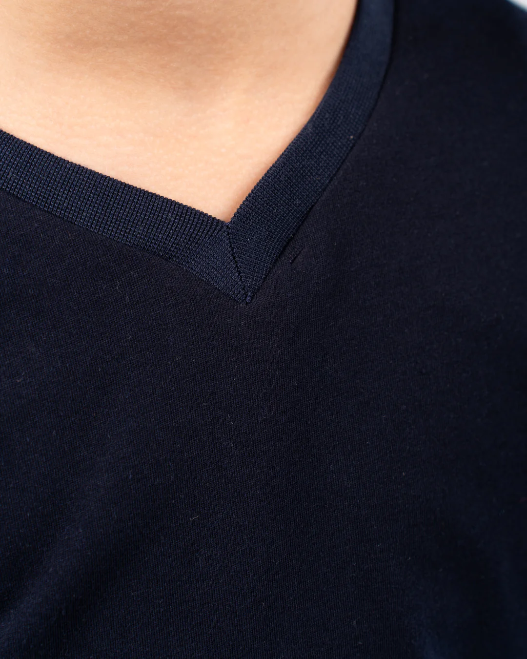 Boys long-sleeve V-neck t-shirt - Image 3