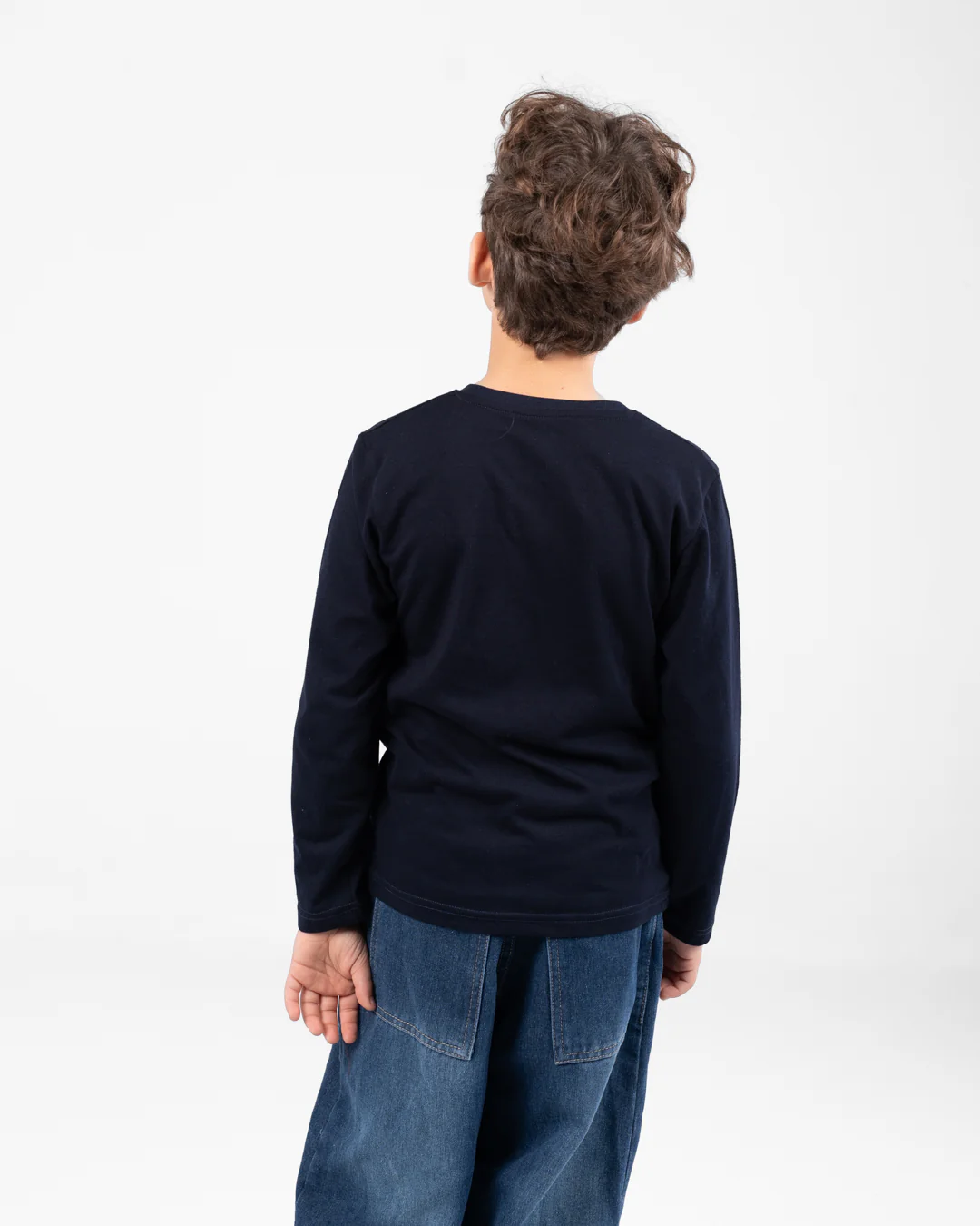 Boys long-sleeve V-neck t-shirt - Image 4
