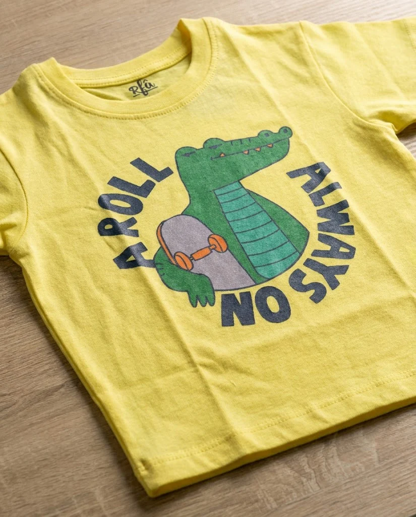 Boys Printed Always On A Roll Half Sleeves T-shirt - Image 3