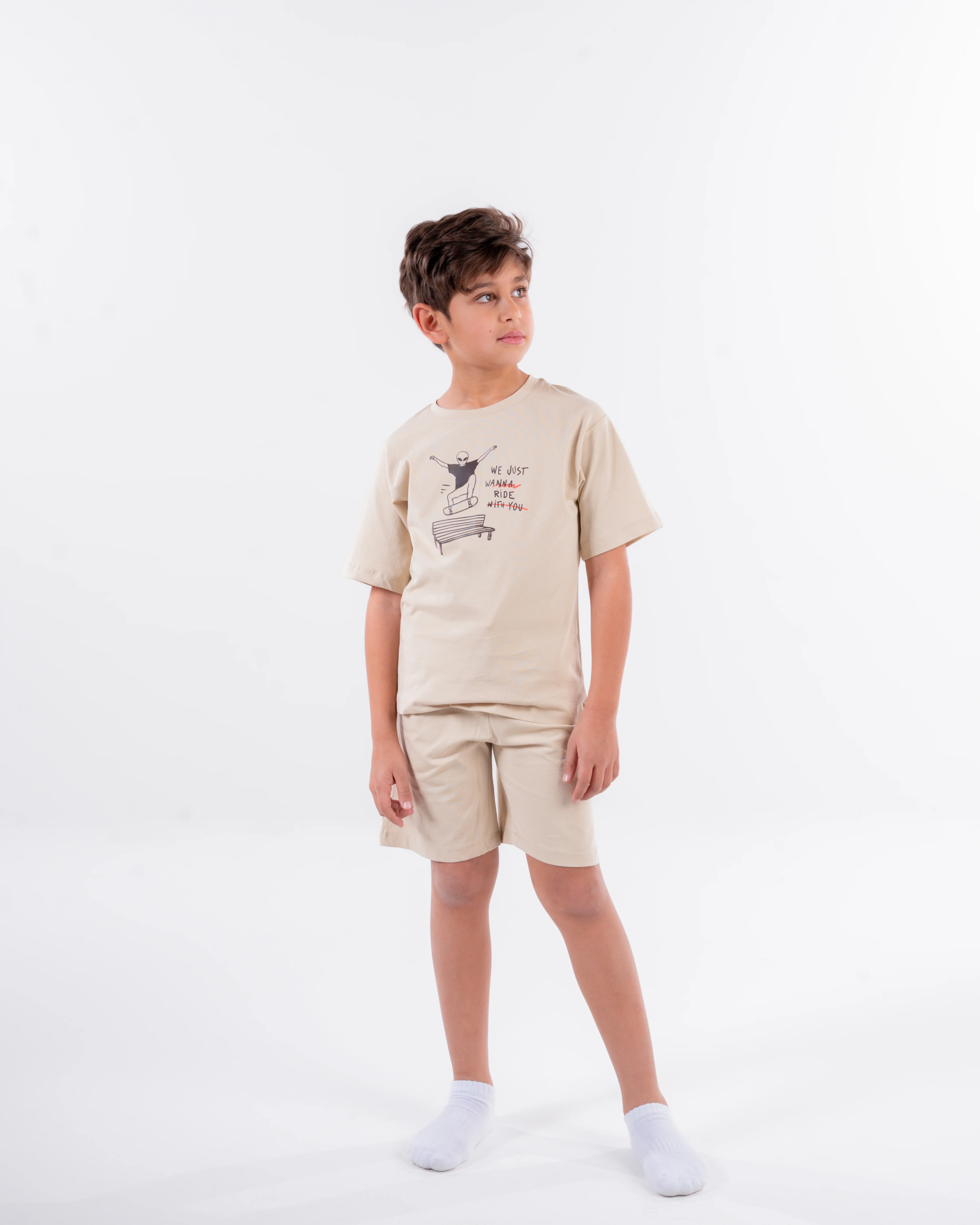Boys Printed Half Sleeves Pyjama - Image 4