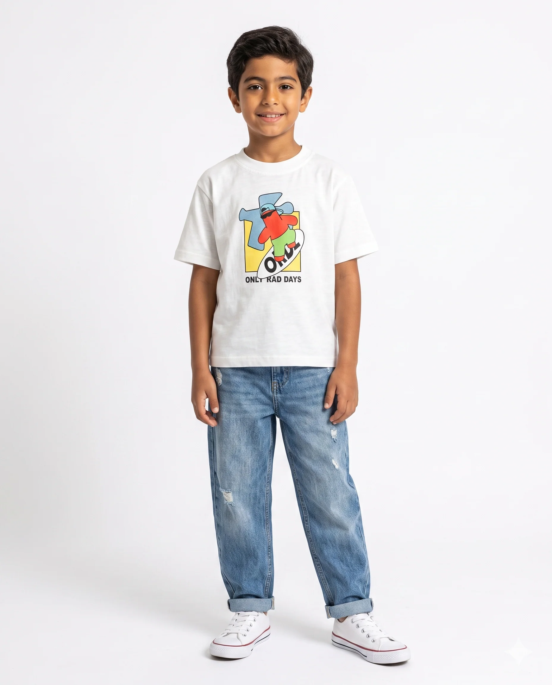 Boys Printed Half Sleeves T-shirt - Image 3