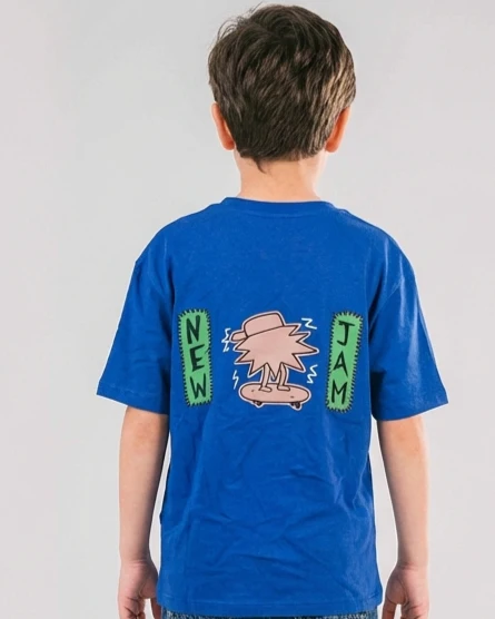 Boys Printed Iam New T-Shirt - Image 2