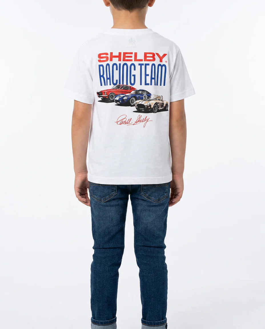 Printed Racing Team Half Sleeves T-shirt - Image 3