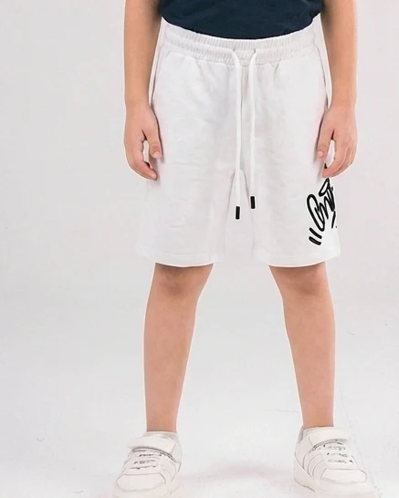 Boys Printed Samar Melton Short - Image 2