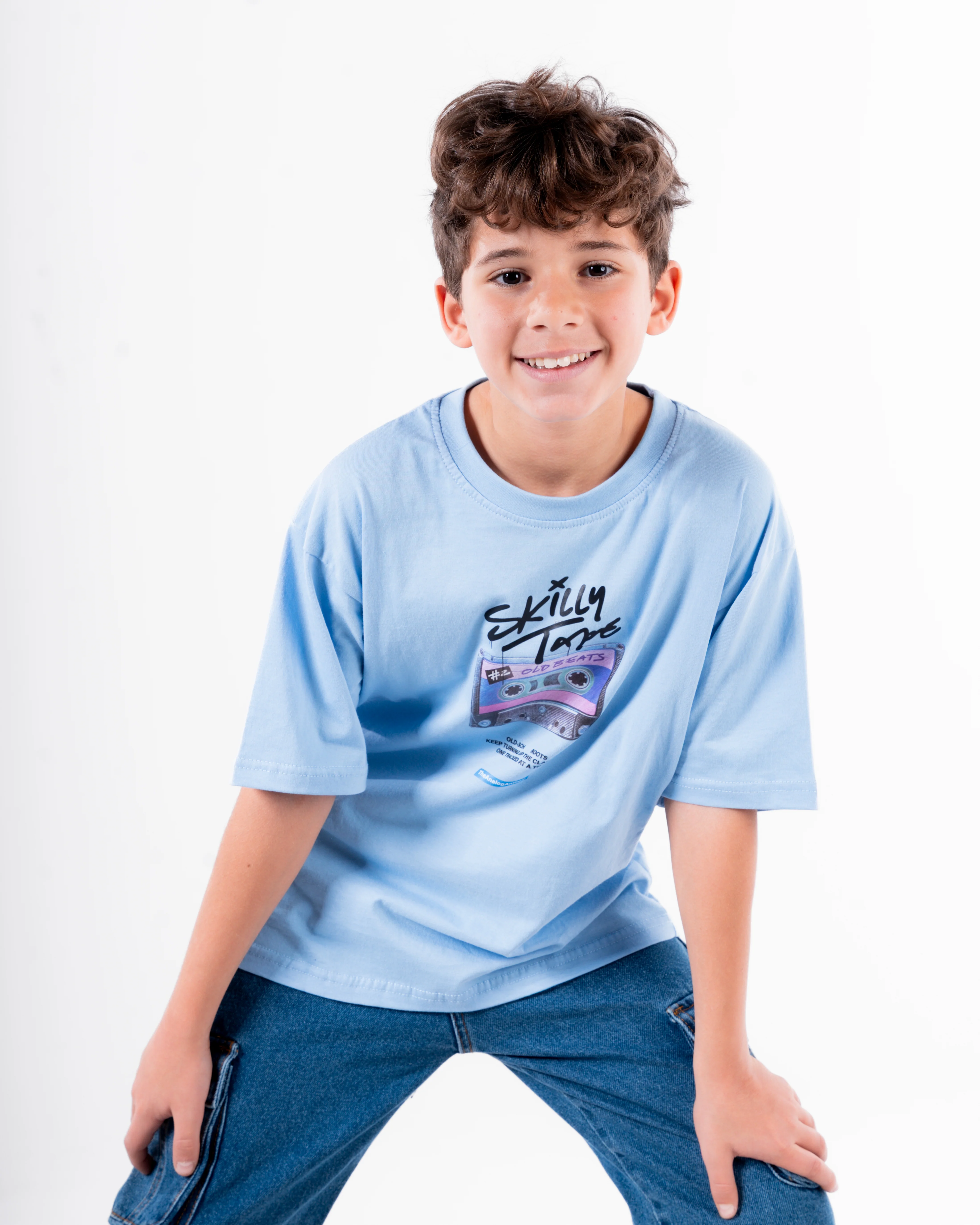 Boys Printed Skilly T-Shirt - Image 4