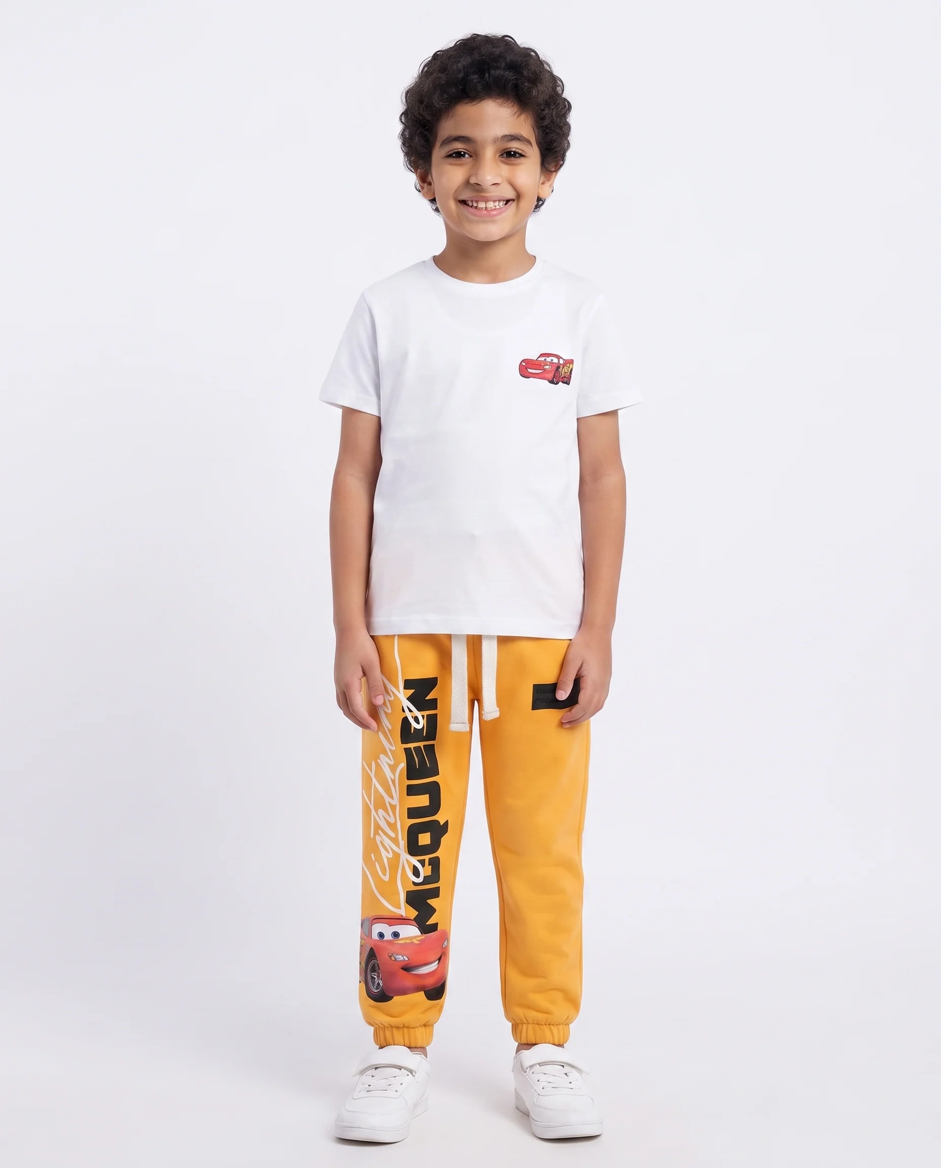 Boys Printed Summer Melton Pant - Image 2