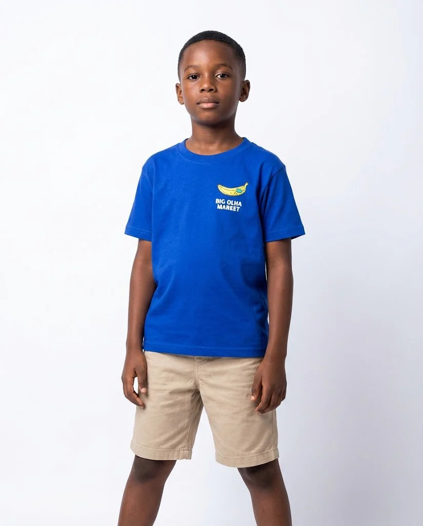 Boys Printed T-Shirt Banana
