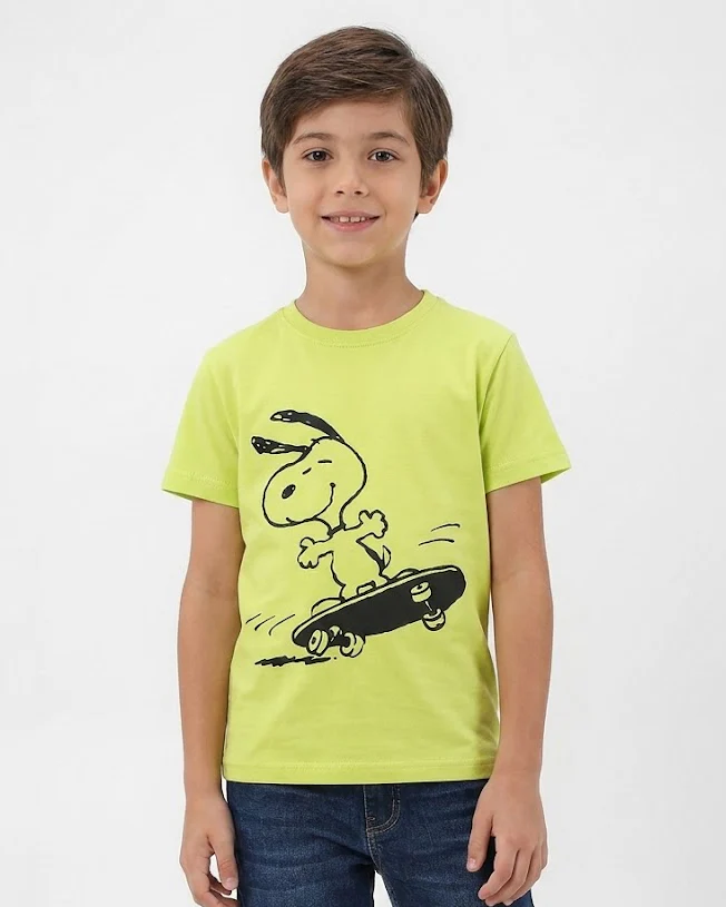Boys PrintedHalf Sleeves T-Shirt - Image 4