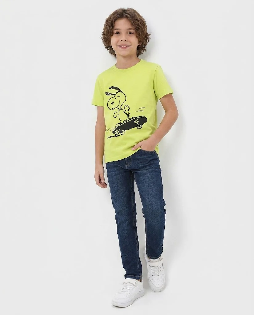 Boys PrintedHalf Sleeves T-Shirt - Image 5