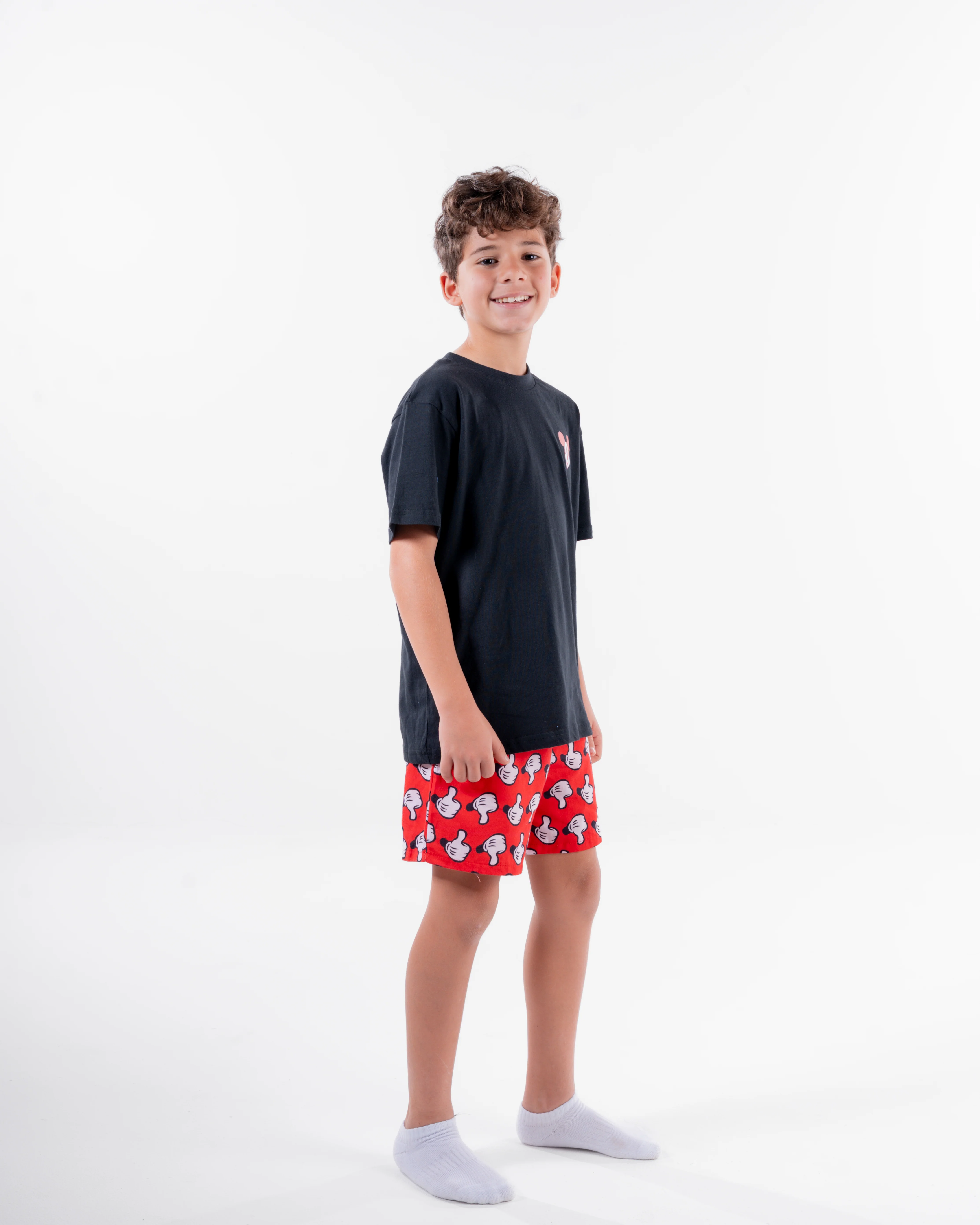 Boys Pyjama Printed Half Sleeves Top