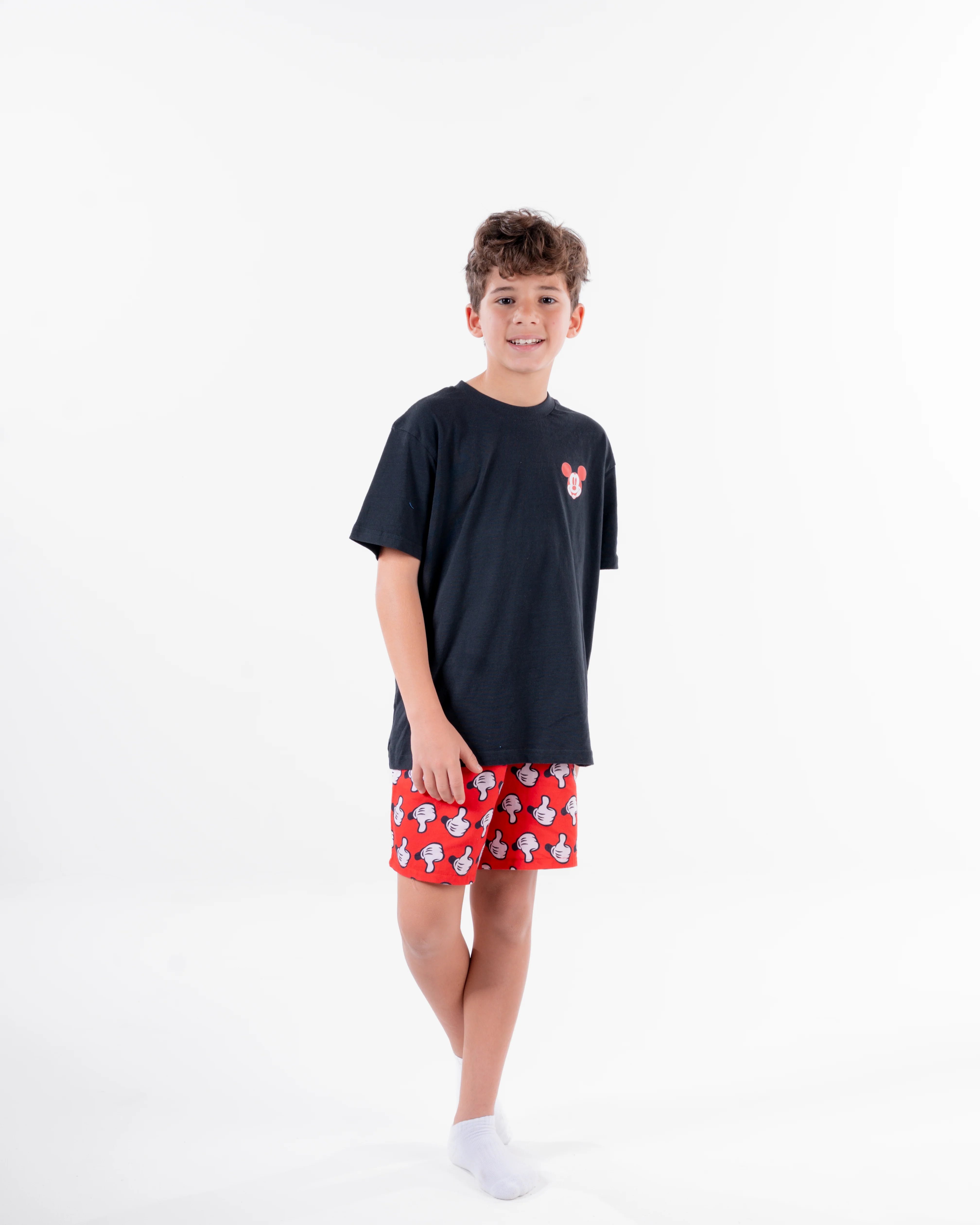 Boys Pyjama Printed Half Sleeves Top - Image 3
