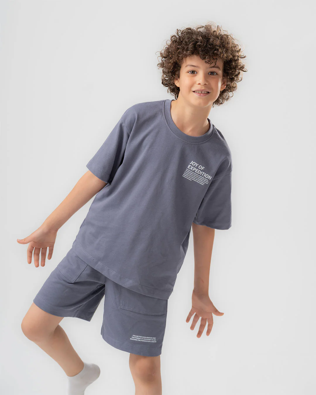 Boys Pyjama Set Shorts - Image 2