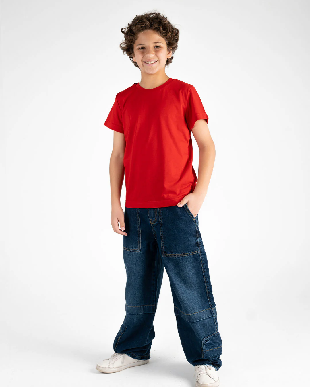 Boys Round Neck T-Shirt Half-Sleeves - Image 15