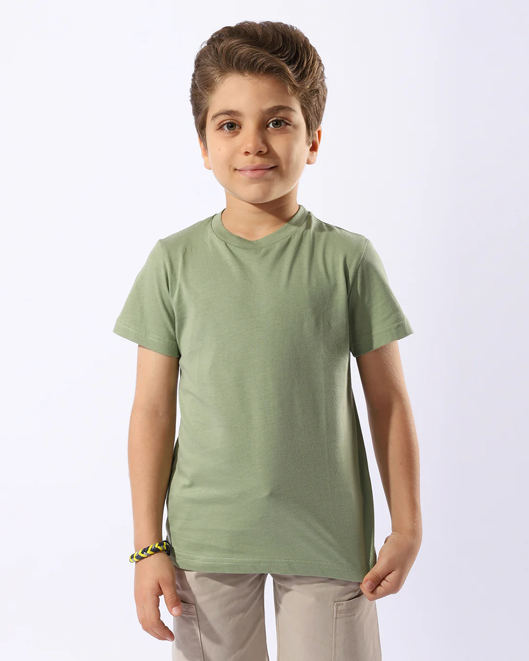 Boys Round Neck T-Shirt Half-Sleeves - Image 3
