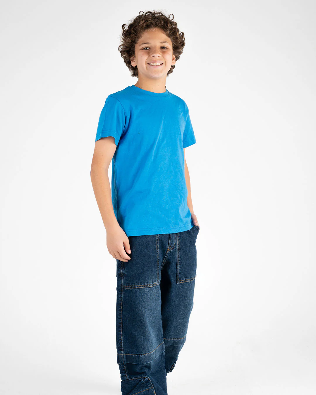 Boys Round Neck T-Shirt Half-Sleeves - Image 4