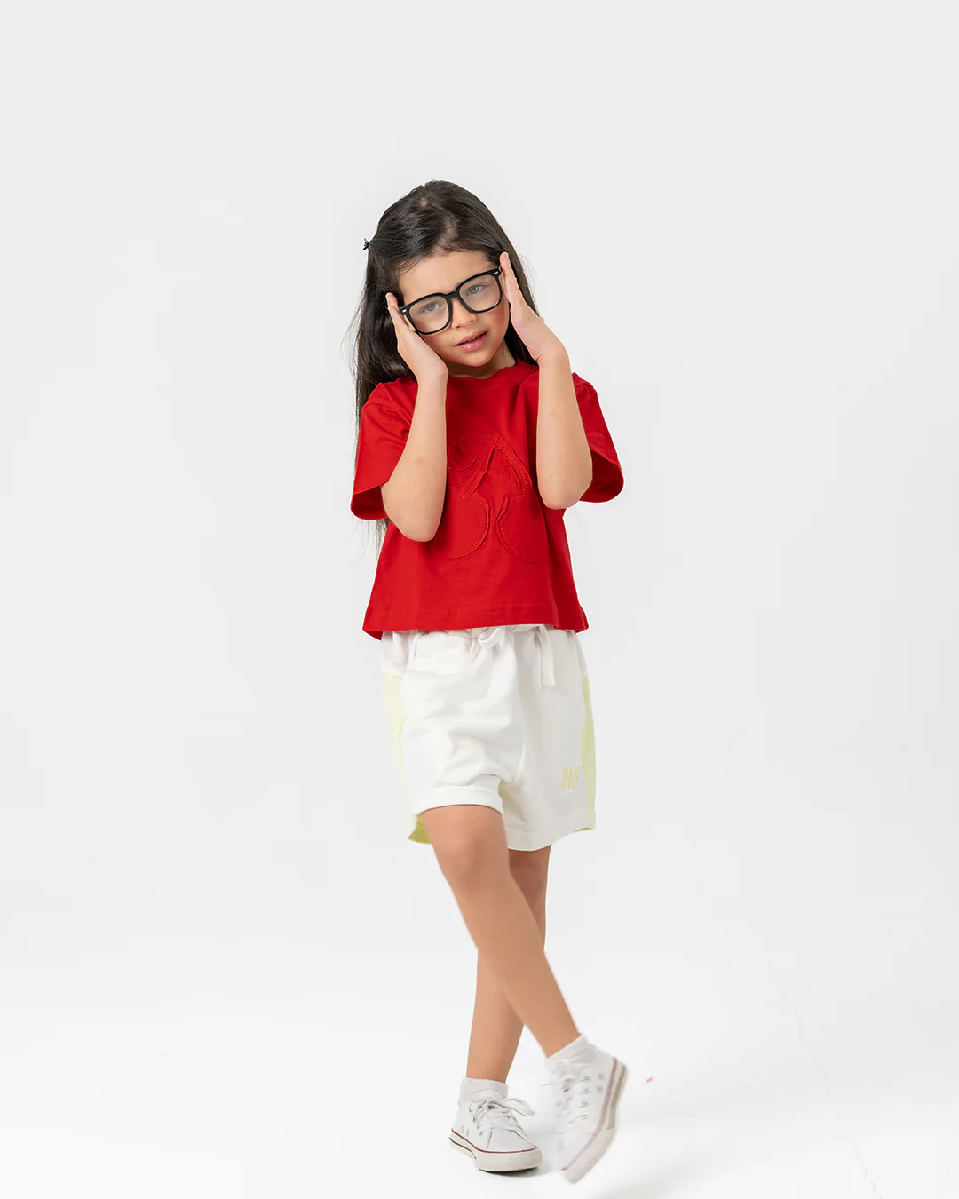 Cherry Embroidered T-shirt - Image 2