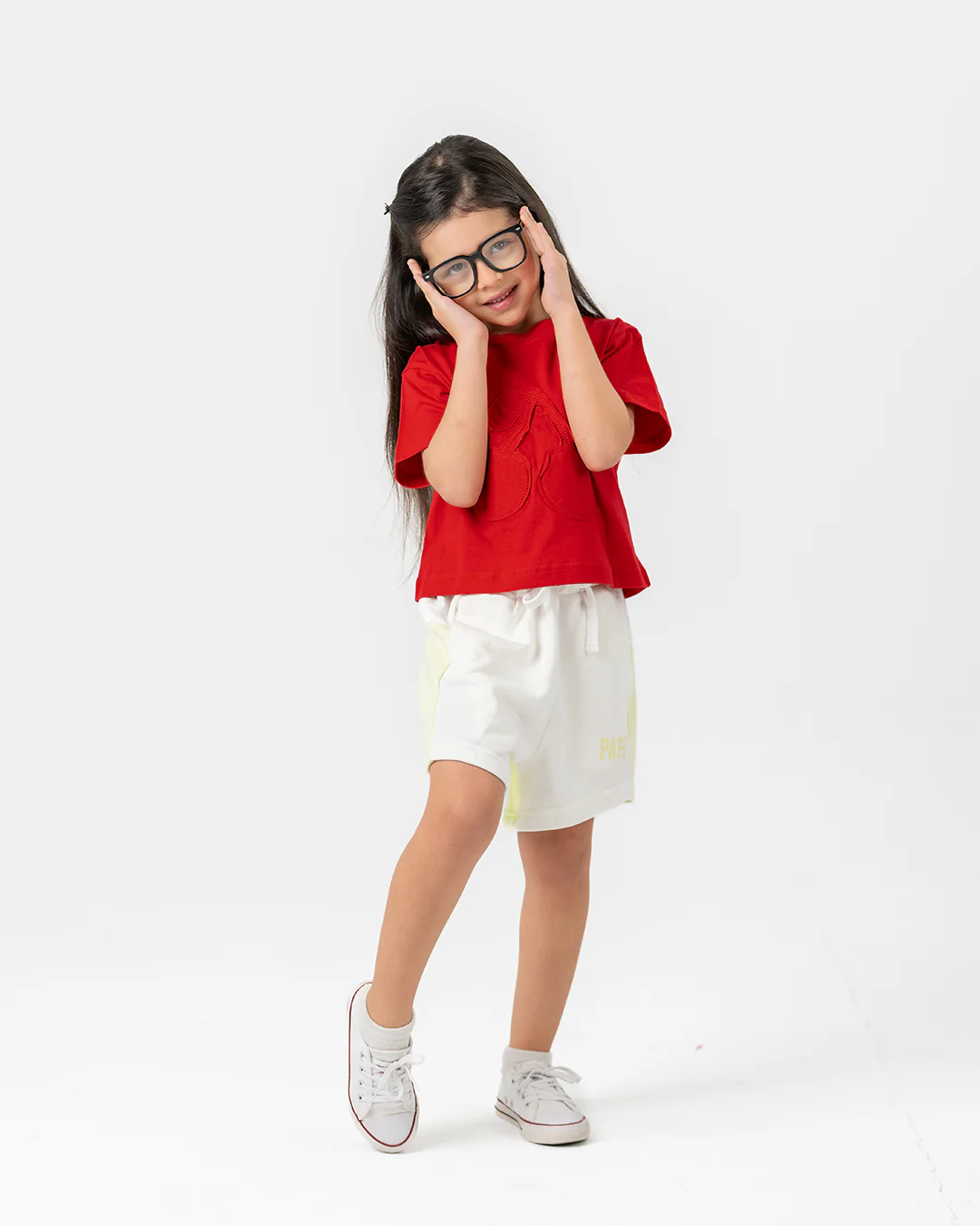 Cherry Embroidered T-shirt - Image 3