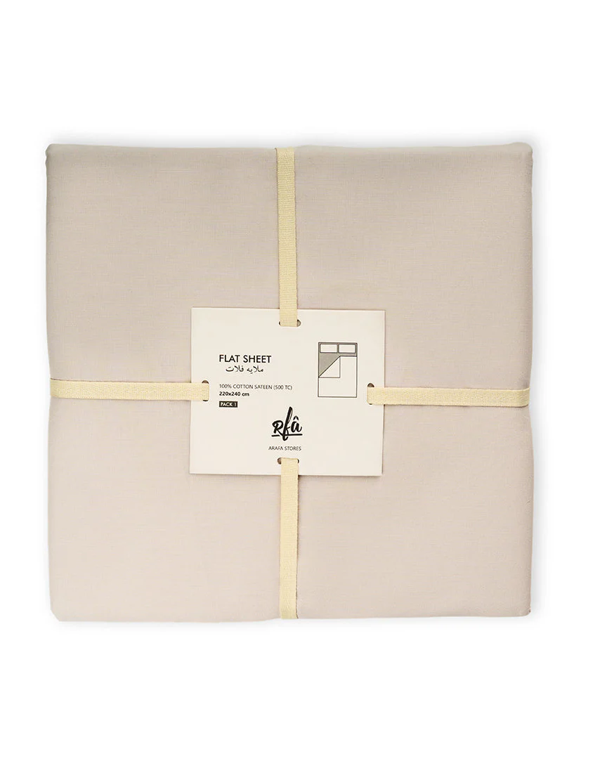 Cotton Flat Sheet 220*240CM - Image 3