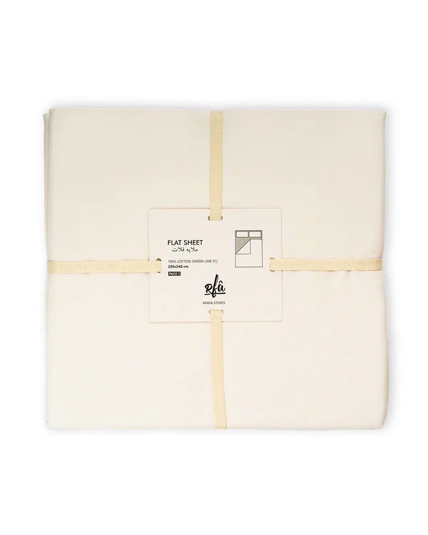 Cotton Flat Sheet 220*240CM - Image 5