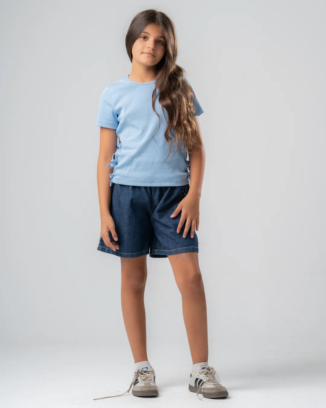 Denim Girls shorts - Image 2