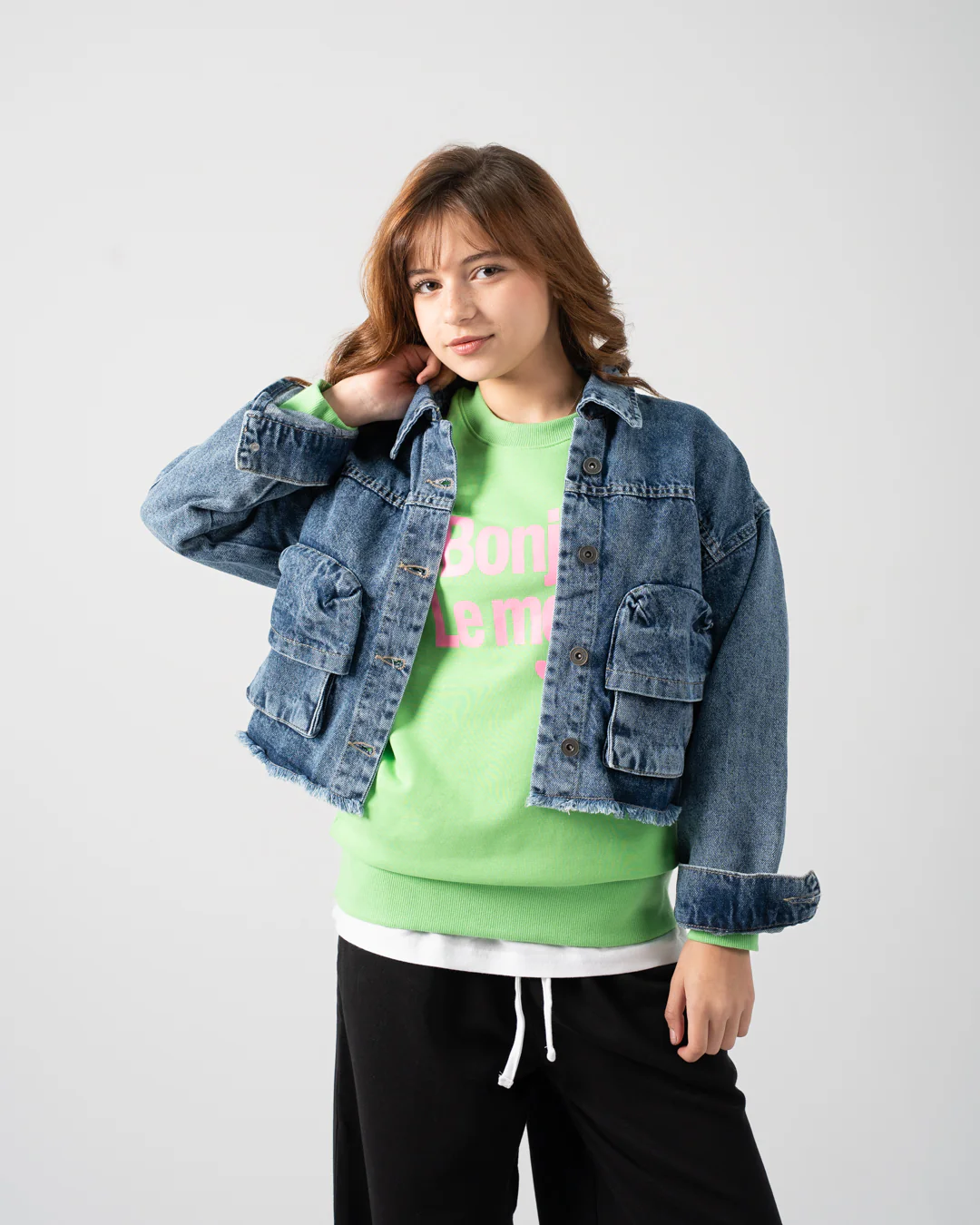 Denim Jacket for Girls - Image 12