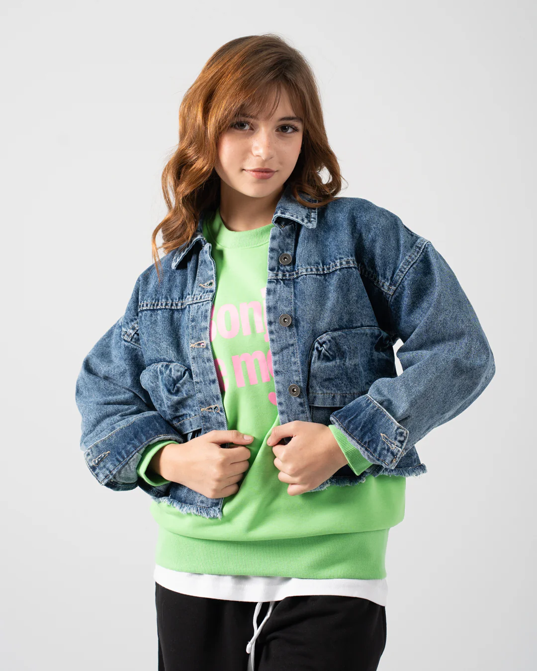 Denim Jacket for Girls - Image 13