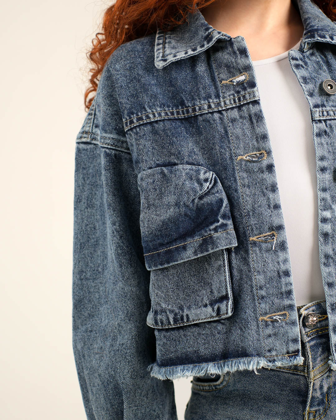 Denim Jacket for Girls - Image 3