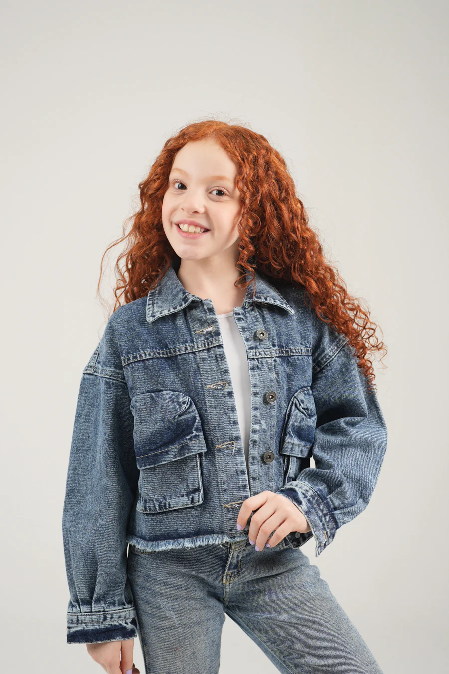 Denim Jacket for Girls - Image 6